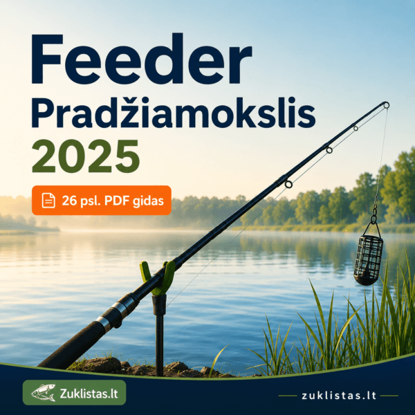 Feeder žvejybos kursas